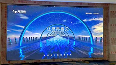 江西佳纳能源科技有限公司展厅室内屏